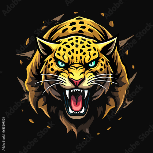 Jaguar Mascot Logo
