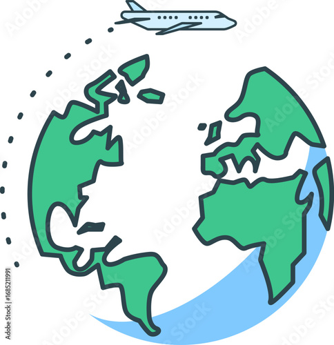 Go around the world