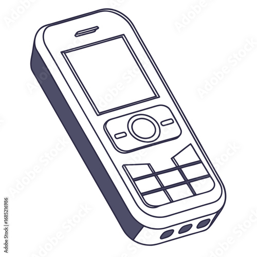 black mobile phone
