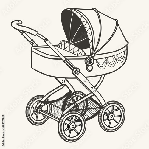 vector illustration of a bicycle