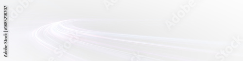 Glowing abstract light vector with colored gradient lines, bright beam motion effect and luminous speed trail.