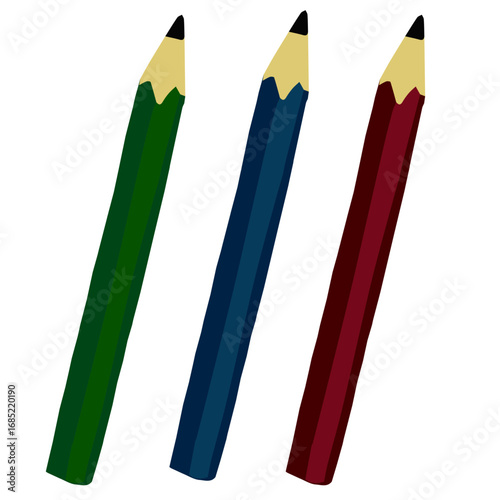 ３本の鉛筆