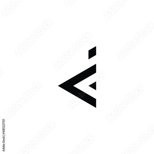 Free Download Letter cd ribbon geometric symbol simple logo vector - GFXLoad