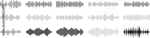15 Unique Audio Waveform Styles for Sound Design & Signal Visualization
