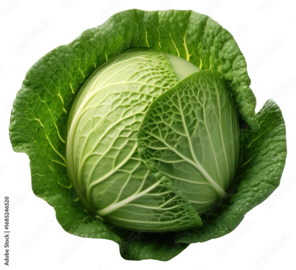 Fototapeta premium PNG Cabbage vegetable plant food.