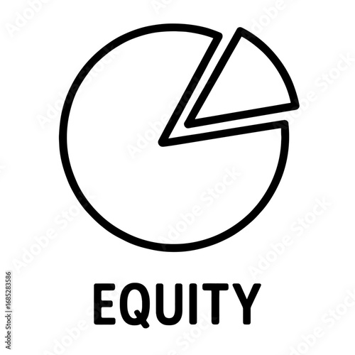 Equity & Pie Chart Analysis: Visualizing Shareholder Ownership, Financial Distribution, and Capital Investment for Comprehensive Market Insights. Essential for Asset Allocation, Wealth Management, Bus