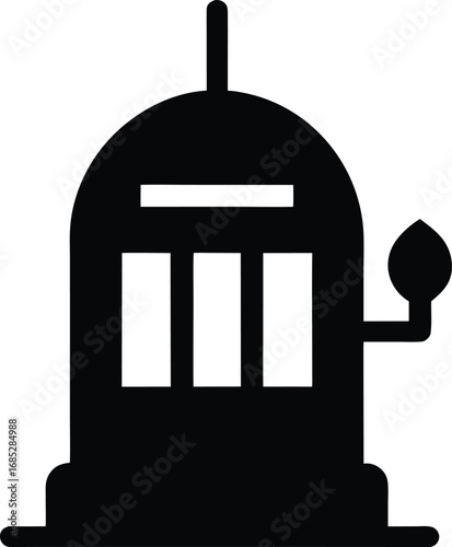 Vector parking meter icon