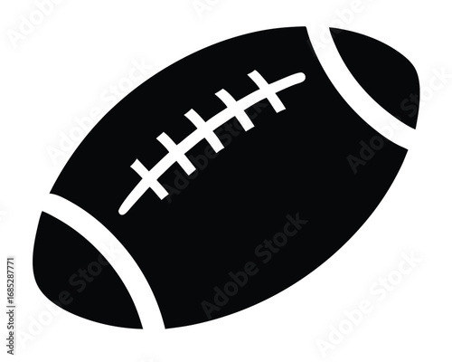 American Football Icon - Vector Illustration Design Graphic