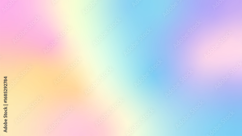 Obraz premium Fresh gradient background in soft color combination