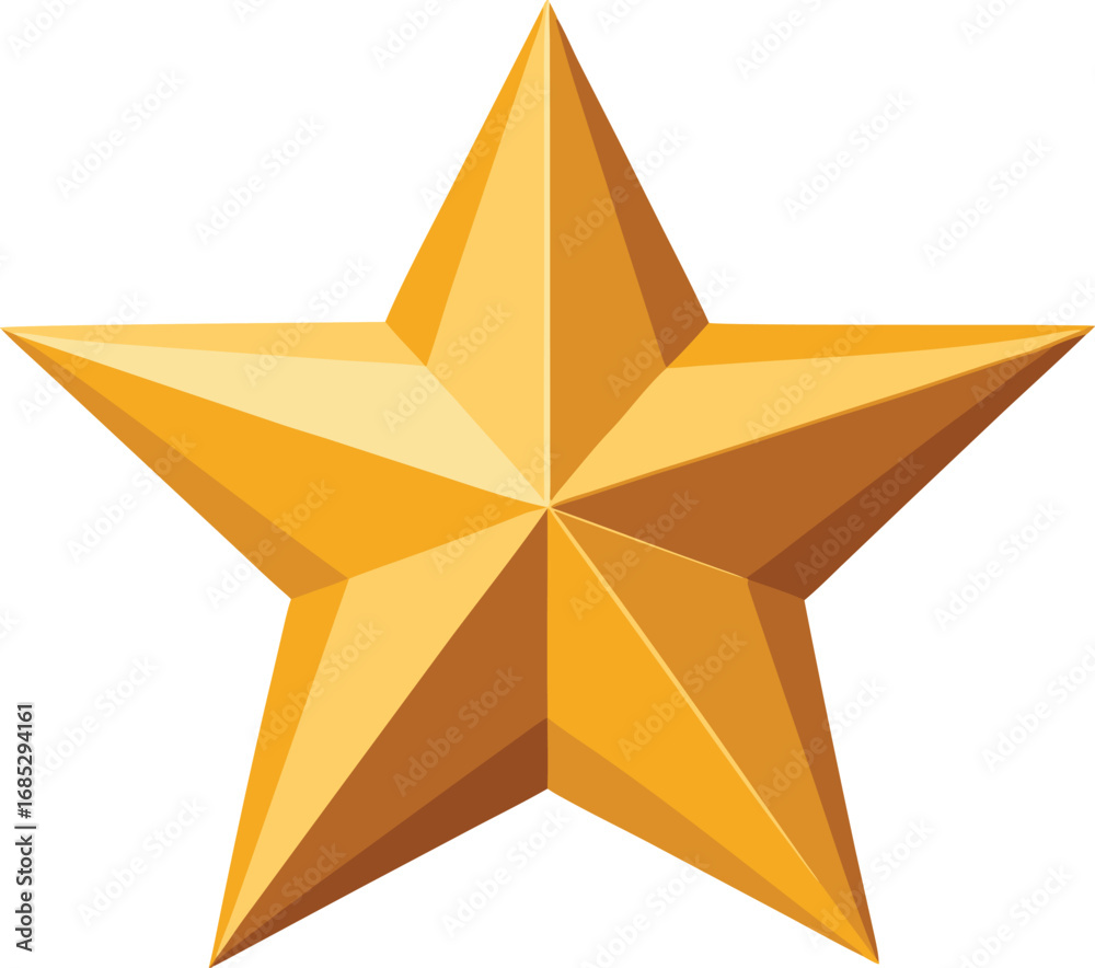 Obraz premium Golden stars vector design for christmas decoration. Gold star icon