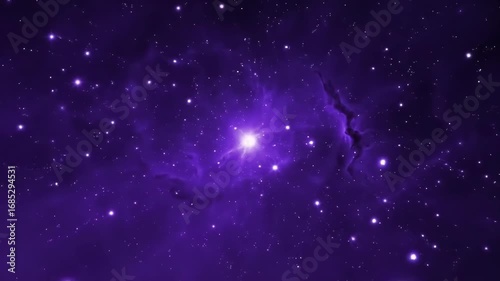 Purple Galaxy Wallpaper: Stunning Starfield Nebula Space Background for Desktop, Mobile, and Digital Art Projects