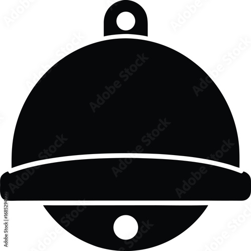 Cloche icon vector