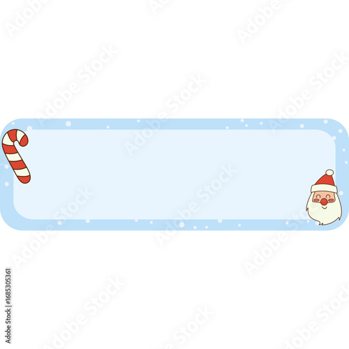 Christmas Label Name Tag