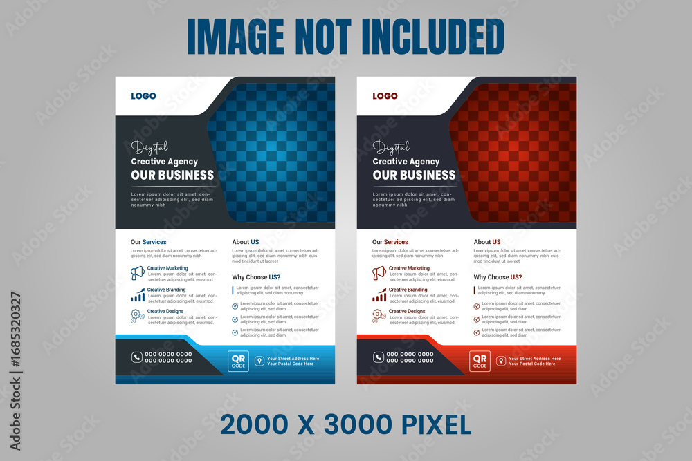 Obraz premium Real Estate Industrial Company Profile Design
