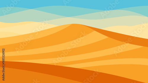 Mesmerizing Sand Dunes with Rippled Patterns a Sculptural Art of Desert Nature