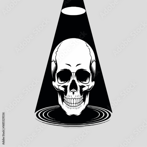skull, death, skeleton, bone, human, halloween, head, vector, dead, illustration, anatomy, tattoo, horror, symbol, scary, evil, pirate, art, black, danger, teeth, gothic, icon, jaw, face