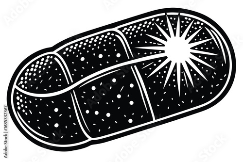 antibiotic tablet vector