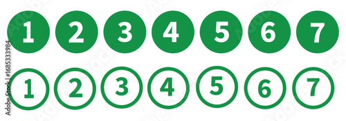 Colorful Number Bullet points, infographics markers. Triangle number bullet point icon arrow set. Number Flags 1 to 10 Flat design isolated vector. Vector illustration 