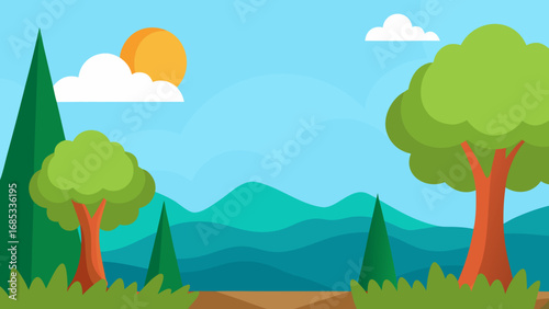 Stunning Opalized Wood Nature Vector Illustration Geological Mineral Specimen