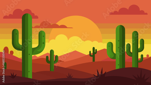 Thriving cactus garden a diverse collection of resilient desert plants