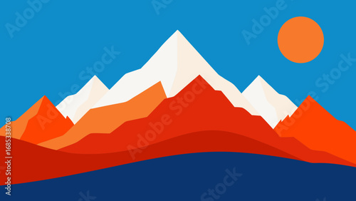 Majestic Chilean Patagonia a stunning natural landscape of mountains and glaciers