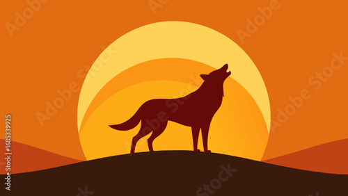Witness a Dingo Howling in the Outback a Powerful Sound of Australian Wild Nature
