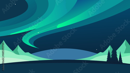Witness the Finland Lapland Aurora Borealis a Spectacular Display of Northern Lights in Winter