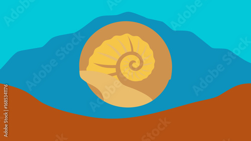 Discover a Fossil Embedded in Rock a Glimpse into Prehistoric Life and Ancient Geological Eras