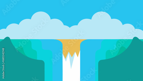 Experience the Grandeur of Angel Falls Cascading Water a Magnificent Sight in Venezuela
