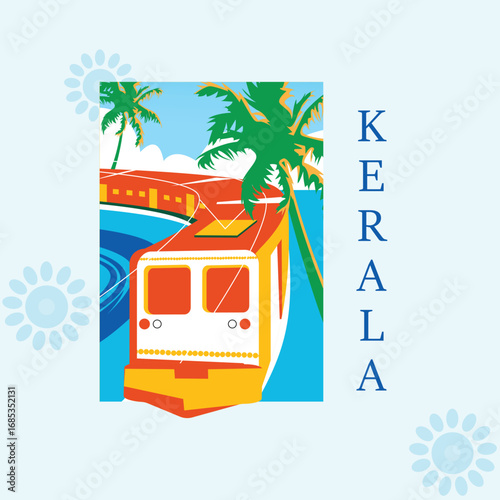 Kerala the land of god's own country is a beautiful place with kathakali dance and onam festival
