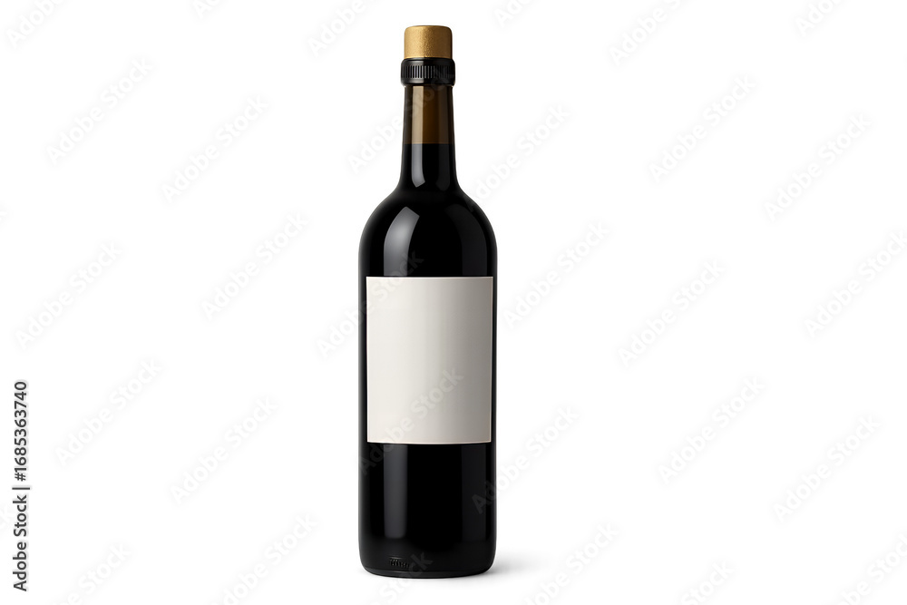 Fototapeta premium bottle of red wine