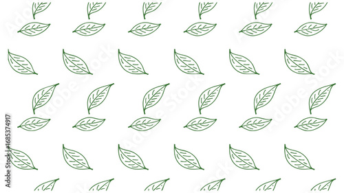 Leaf Pattern Logo Design