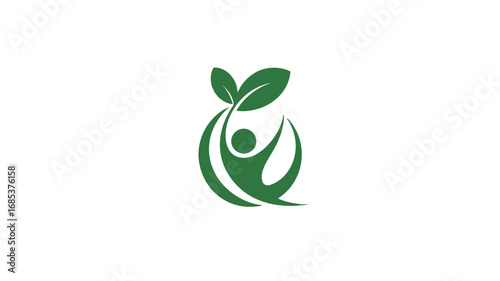 Wellness Logo Design Vector