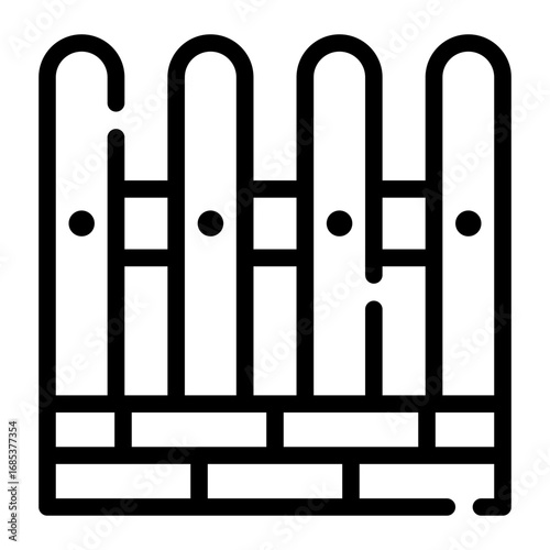 fence line icon