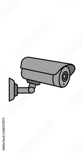 Modern Outdoor Security Camera System for Enhanced Property Surveillance and Crime Deterrence