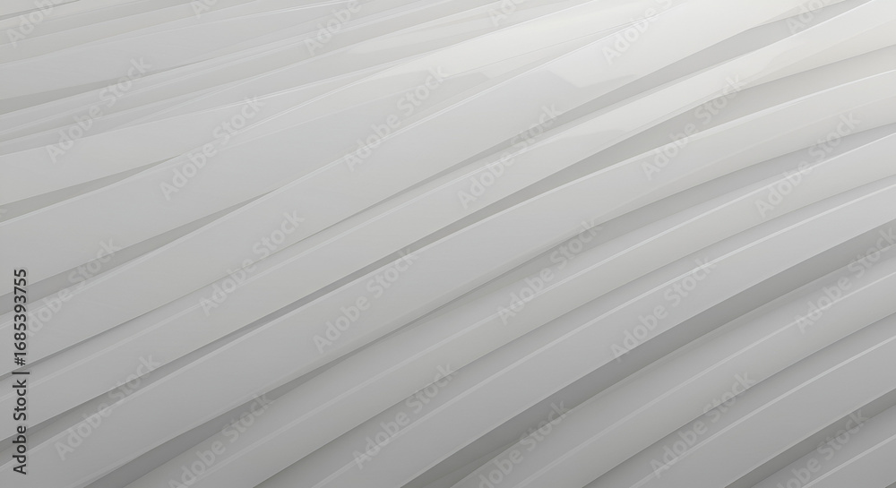 Obraz premium Abstract white stripes wave pattern background creating a modern and elegant look