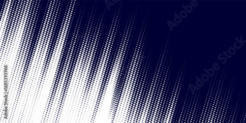 Abstract halftone wave dots background. Futuristic twisted grunge pattern, dots, circles. Vector modern optical pop art texture for posters, business cards and etc