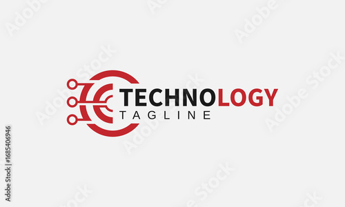 Free Download Professional technology logo design with minimal futuristic style for corporate branding
 - GFXLoad
