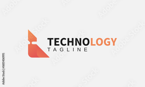Free Download Professional technology logo design with minimal futuristic style for corporate branding
 - GFXLoad