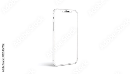 Modern White Smartphone Mockup