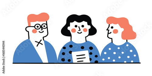 A collaborative business meeting, the image is a lively illustration of teamwork, problem-solving, and the synergy of working together to achieve common objectives.
