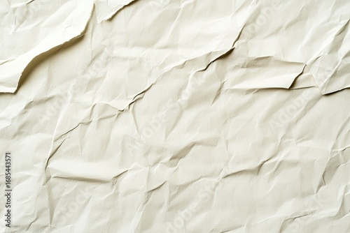 Creased off-white paper texture