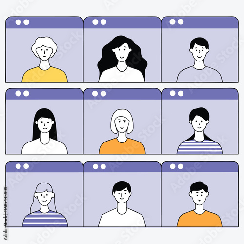 Professional Team Conference Call UI
