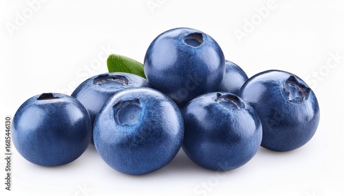 blue berry isolated on white background