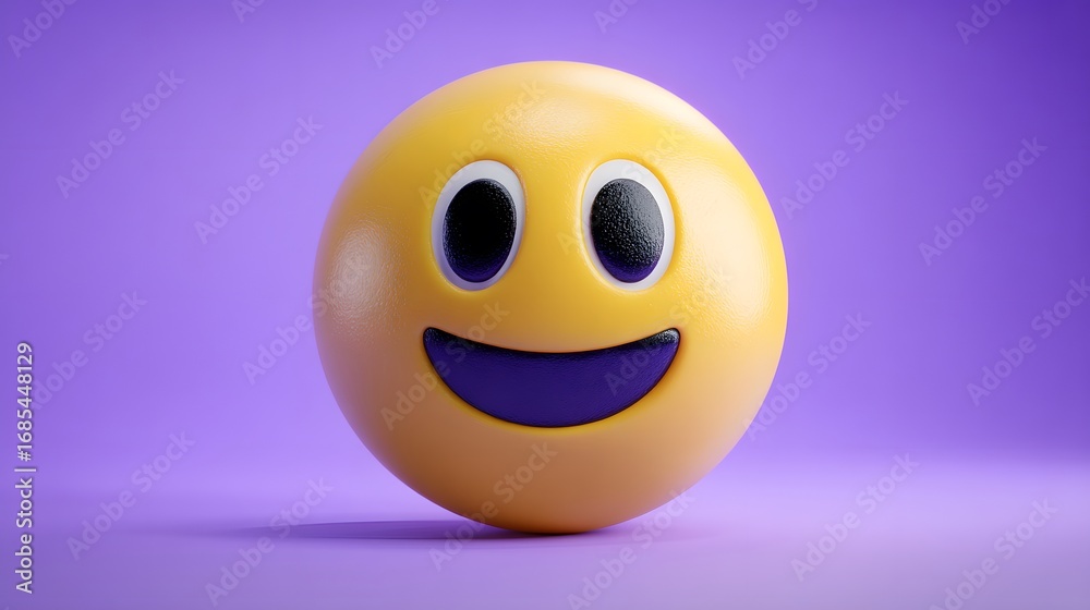 Fototapeta premium Professional 3D Emoji Icon for Creative Design Projects