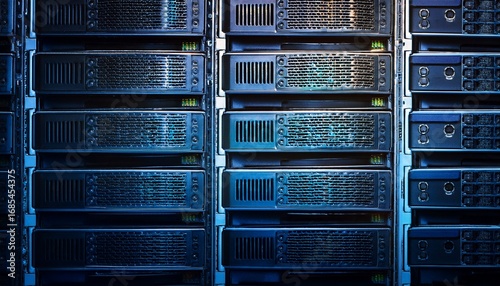 detail of servers