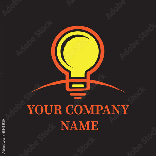 Light Bulb Logo Design – Creative Idea Innovation Business Branding Symbol