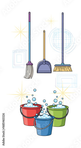 Essential tools for a spotless home keeping your living spaces sparkling clean with these essential cleaning supplies