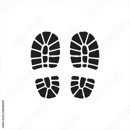 foot print shoes