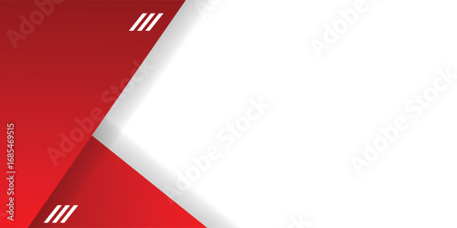 red and white page curl